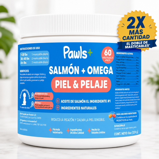 Salmon + Omega Chews
