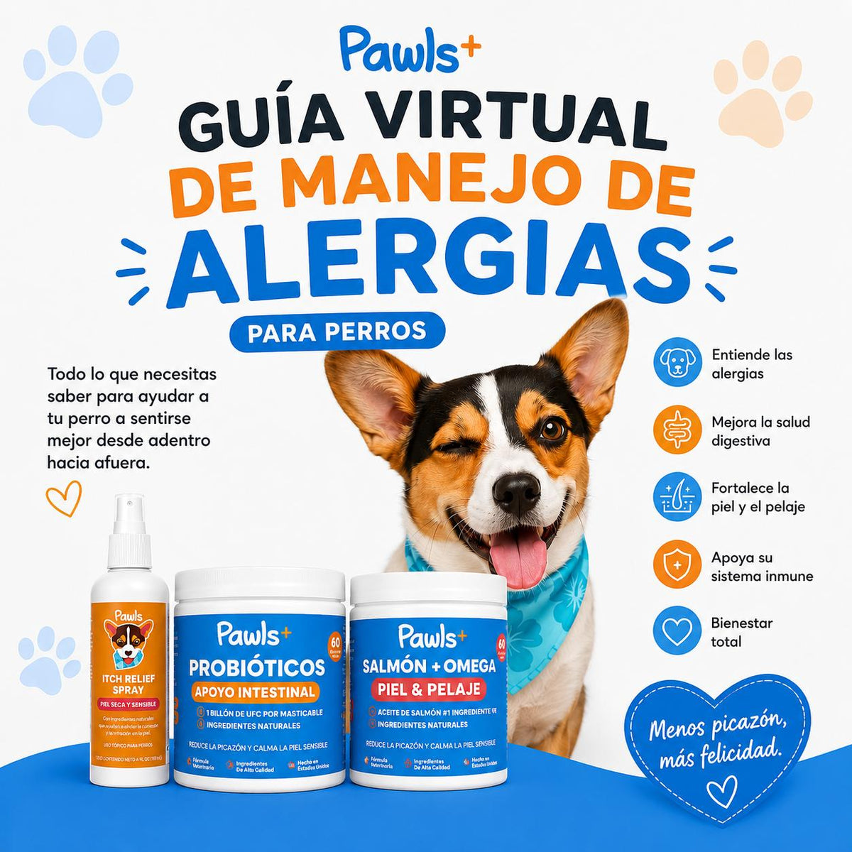 Guía Virtual de Manejo de Alergias para Perros