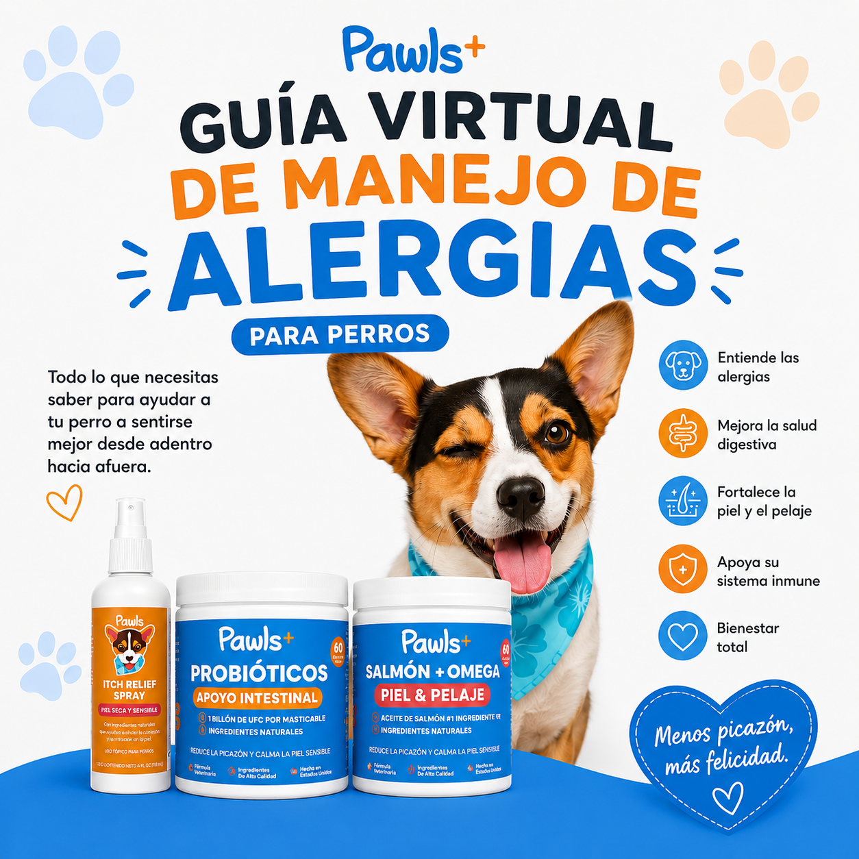Guía Virtual de Manejo de Alergias para Perros