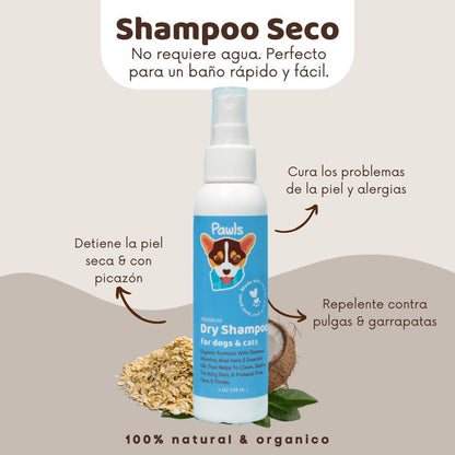 Champu Seco™ (para Perros & Gatos)