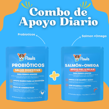 Probióticos + Salmon Chews