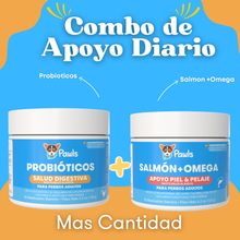 Probióticos + Salmon Chews