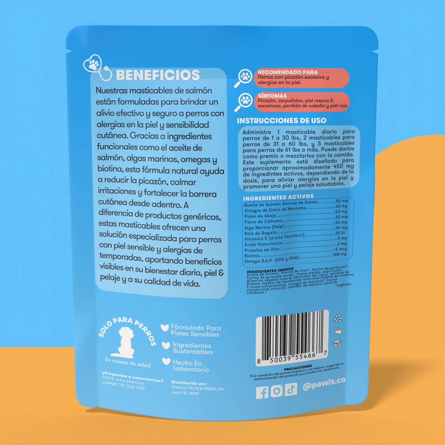 Salmon + Omega Chews