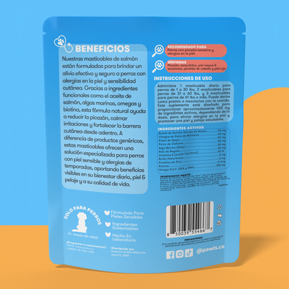 Salmon + Omega Chews