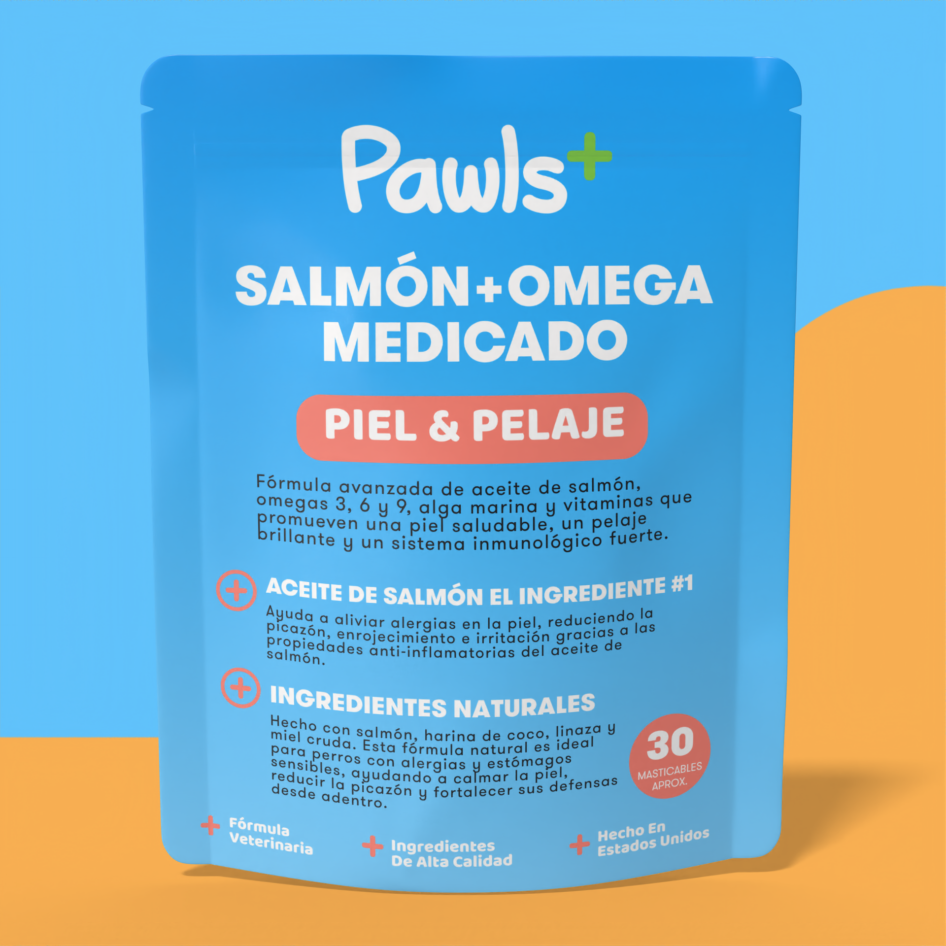 Salmon + Omega Chews