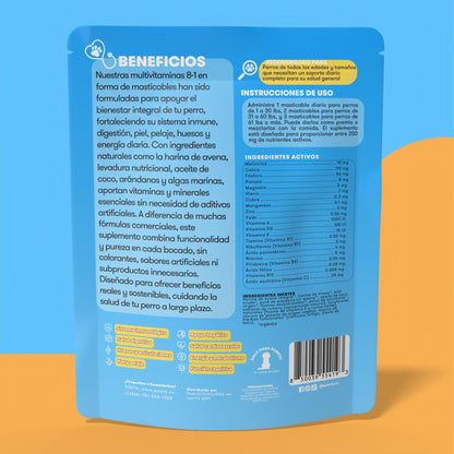 Vitaminas Fórmula 8 en 1