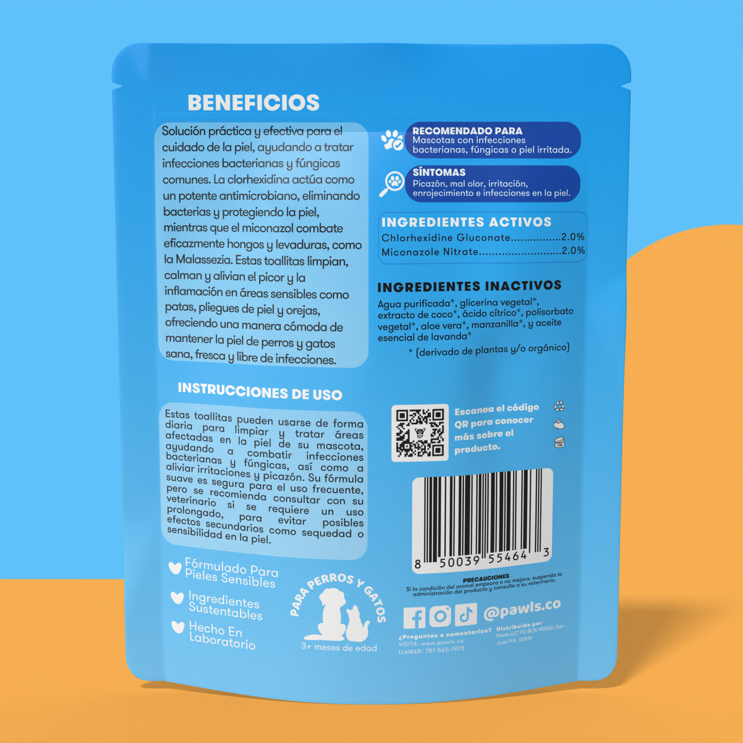 Toallitas Piel & Pelaje