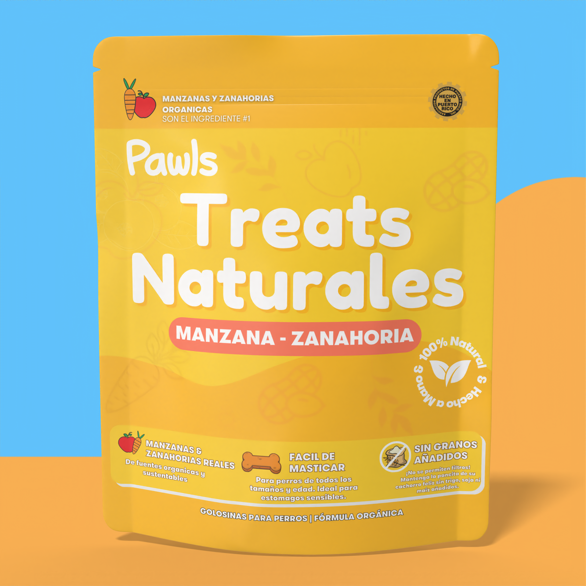 Treats Naturales (Manzana-Zanahoria)