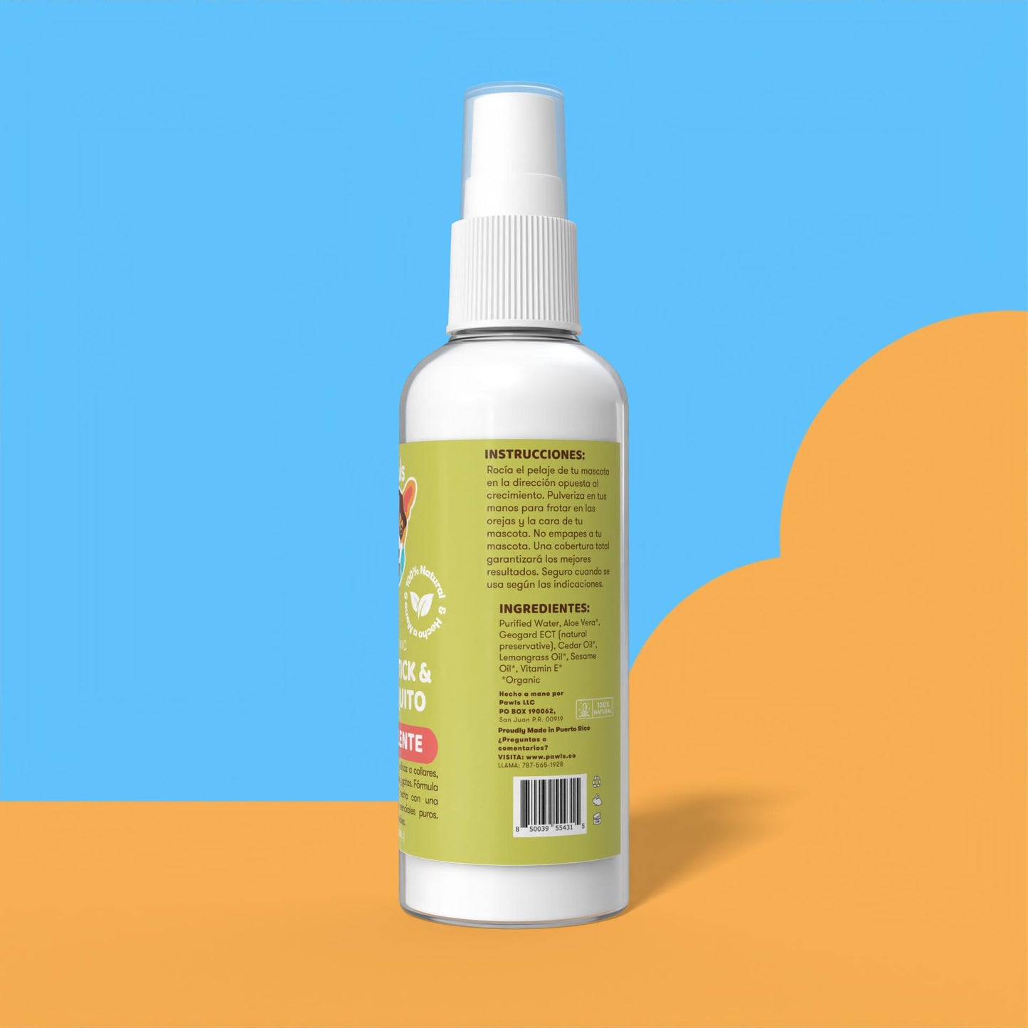 Spray Repelente de Insectos Natural