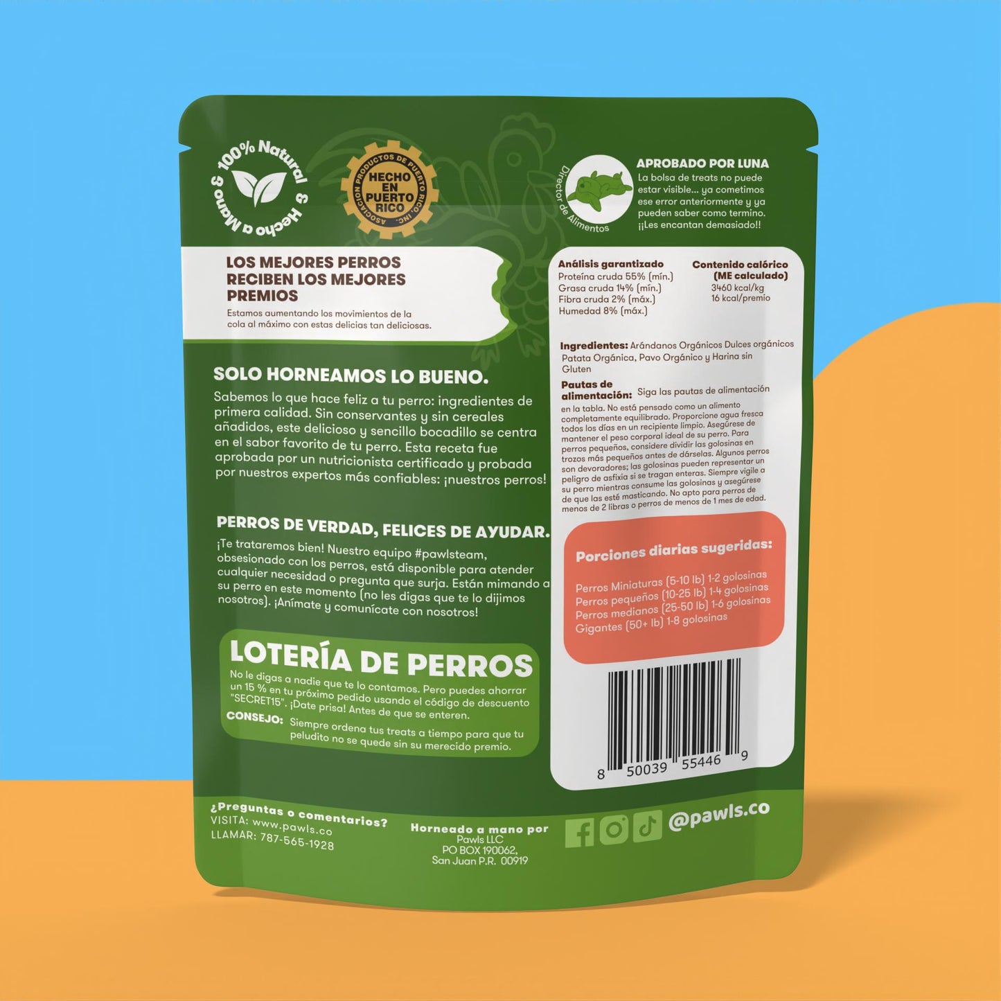 Turkey Jerky (Pavo-batata-cranberries)