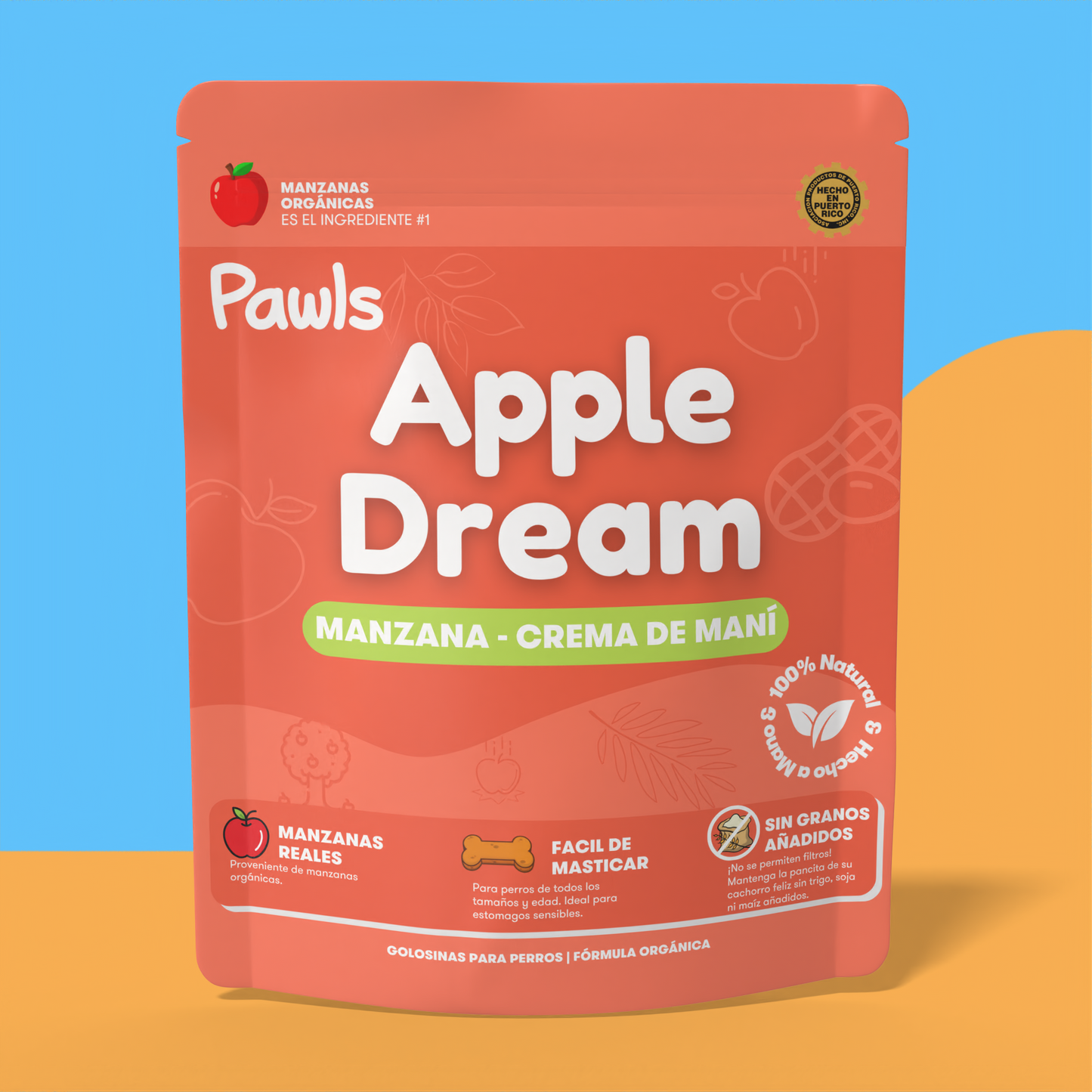 Apple Dream Treats (Manzana-Crema de mani)