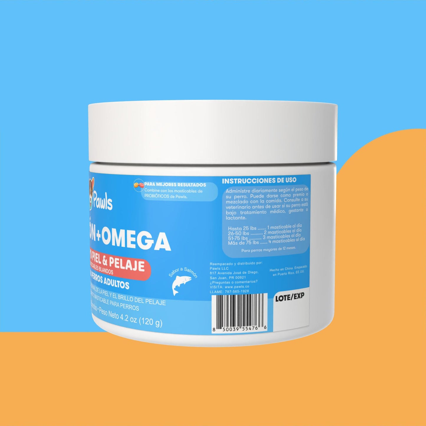 Salmon + Omega — Apoyo Piel & Pelaje