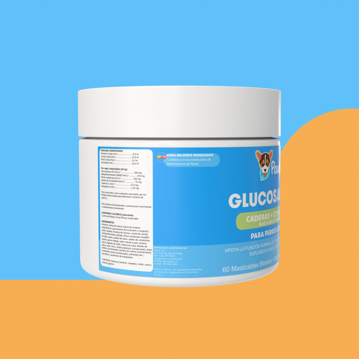 Glucosamina — Caderas + Coyunturas