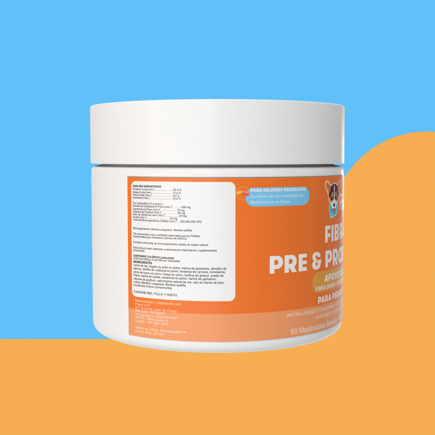 Fibra + Pre & Probioticos — Apoyo Digestivo