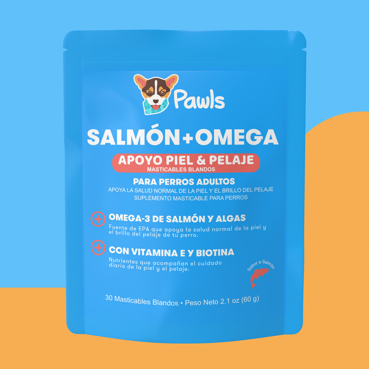 Salmon + Omega — Apoyo Piel & Pelaje