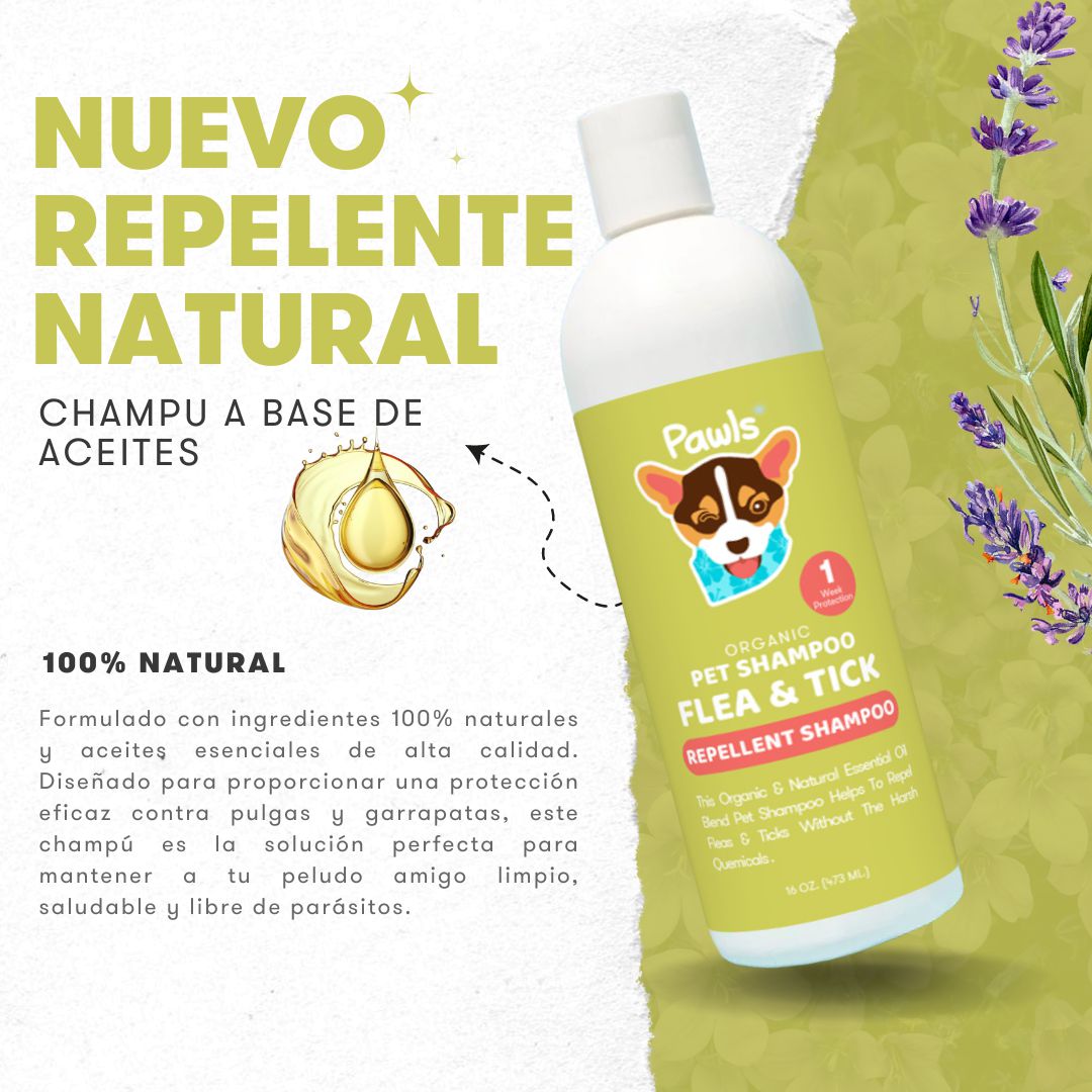 Champú Protección Pulgas & Garrapatas